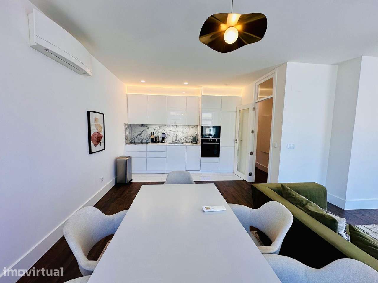 Apartamento T2 com ar condicionado em Algés - Grande imagem: 3/11