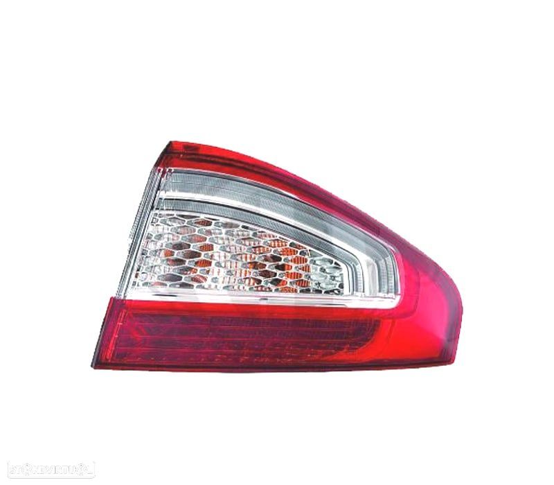 FAROLIN DIR PARA FORD MONDEO IV 5P 10-14 BRANCO LED VERMELHO - 1