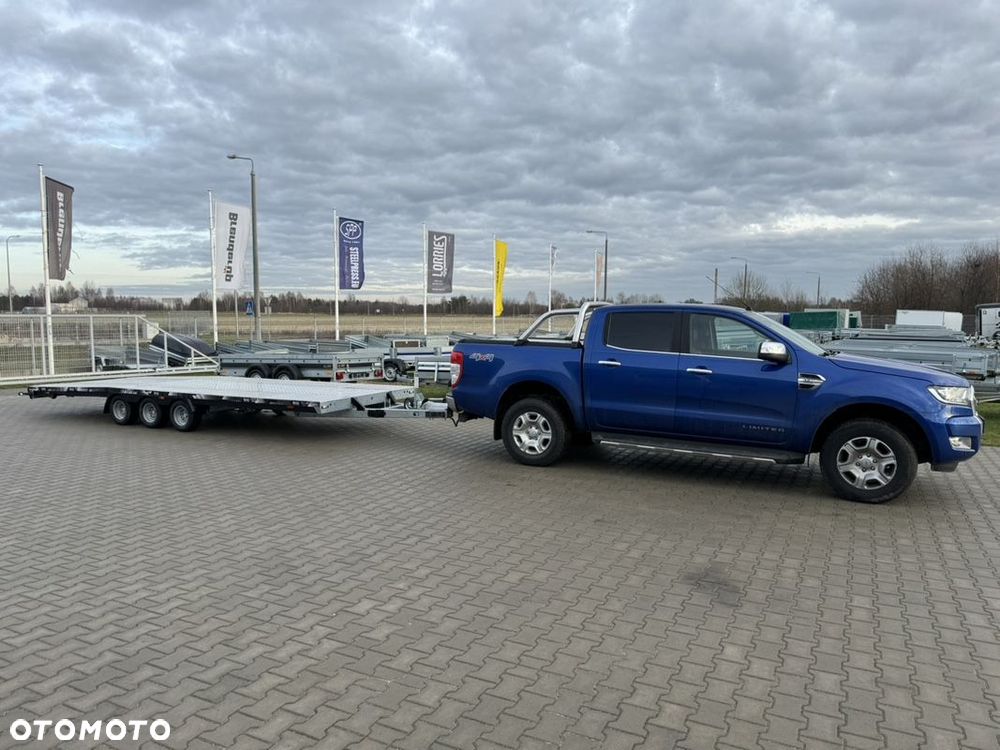 TA-NO Scorpio 55 PREMIUM laweta 3 osiowa 5.5m 3500kg DMC najazdy niski załadunek - 31