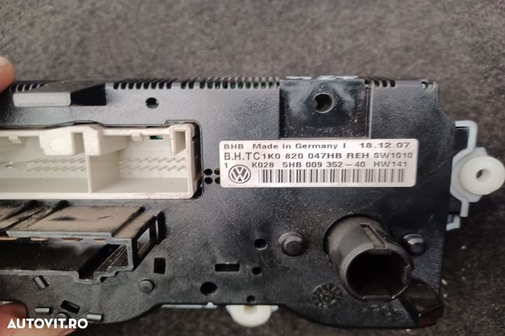 Comanda AC 1K0820047HB 5HB009352 1K0820047HB 5HB009352 Volkswagen VW - 5
