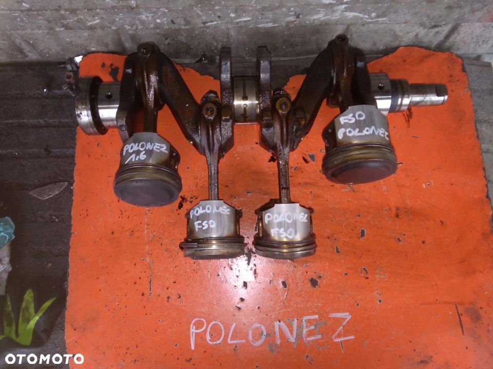 POLONEZ 1,5 tłok korbowód 1,6 - 1