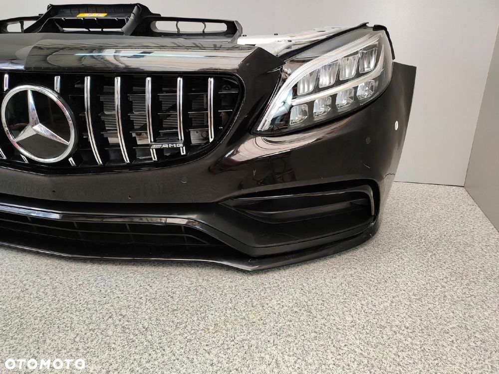 MERCEDES W205 C63 AMG LIFT ZDERZAK CHŁODNICE PAS WZMOCNIENIE LAMPY LED - 3