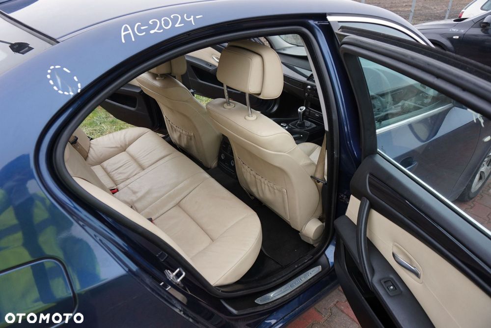 BMW 5 E60 LIFT LCI SEDAN 2009 A76 2.0 D N47D20A 177KM GS6-37DZ NIEBIESKI TIEFSEEBLAU na części - 12