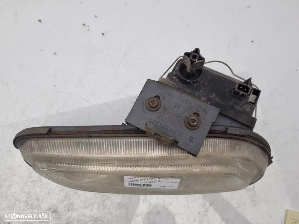 FAROL NEVOEIRO DIREITO PEUGEOT 406 1997 - 1