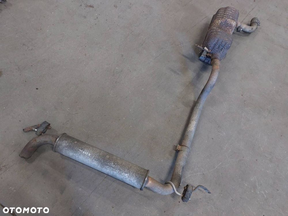 TŁUMIK WYDECH KOŃCOWY + ŚRODKOWY CHRYSLER GRAND VOYAGER IV 2.8 CRD - 2