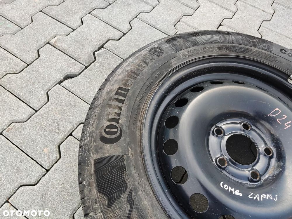KOŁO DOJAZDOWE ZAPASOWE DOJAZDÓWKA 15 COMBO E PARTNER BERLINGO IV 2018-2023 - 3