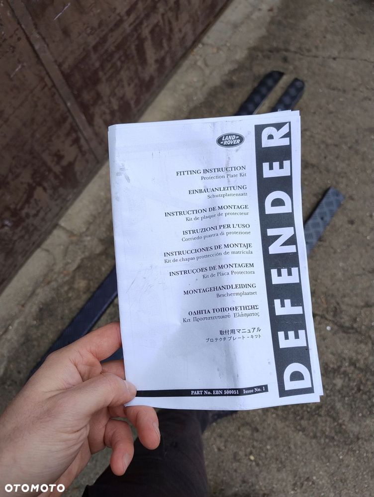 nakładka progu stopień land rover defender - 5