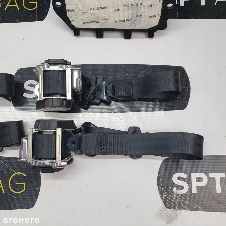 PEUGEOT 208 2008 II 2 DESKA ROZDZIELCZA KONSOLA KOKPIT PULPIT PODUSZKI AIRBAG AIR BAG PASY KIT SET - 8