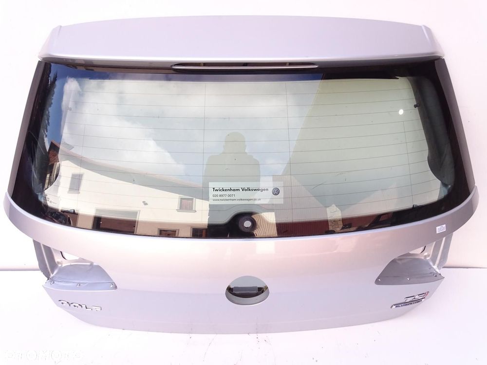 KLAPA TYŁ TYLNA BAGAŻNIKA + SZYBA LA7W VW GOLF VII 5D HB 12-20r - 1