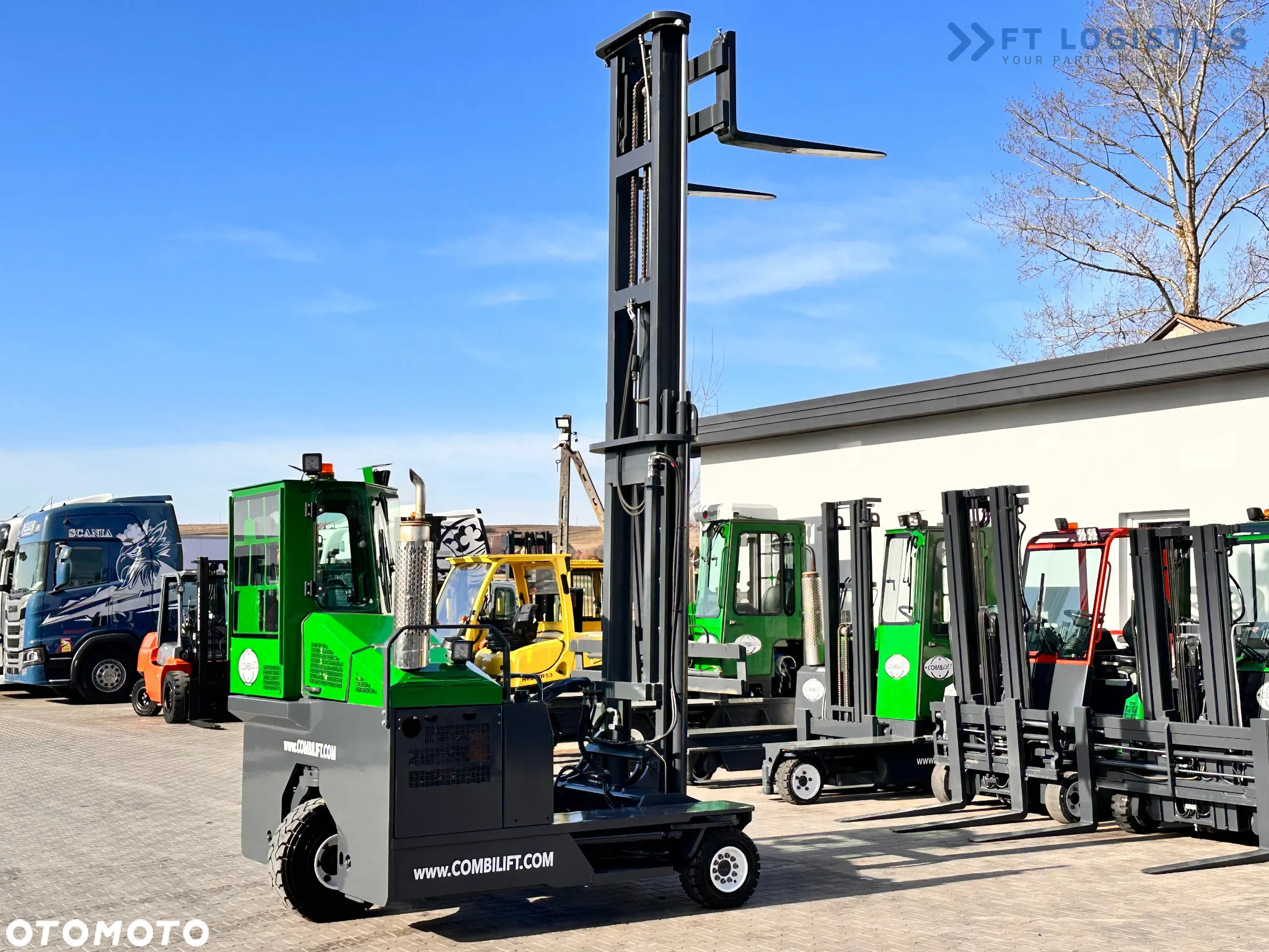 Combilift C4000 / LPG / DUPLEX / 4500MM / WOLNY SKOK / JAK NOWY - 33
