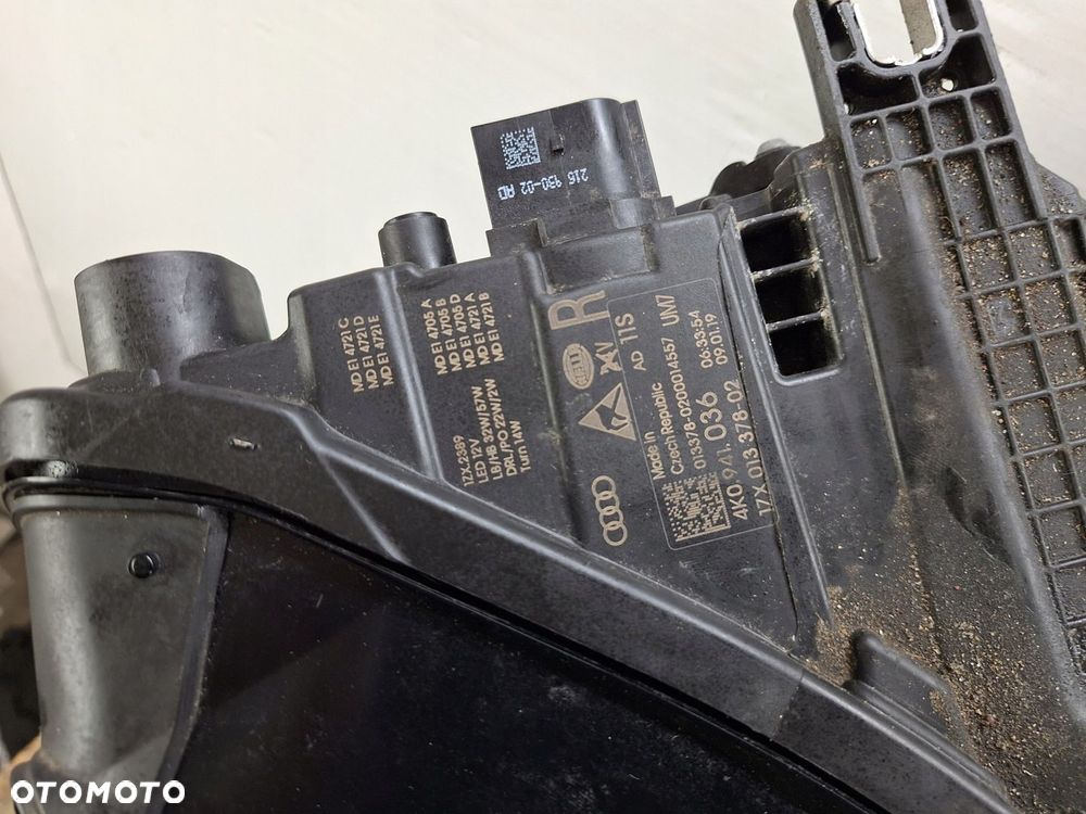 REFLEKTORY LAMPY FULL LED MATRIX AUDI A6 S6 RS6 2019-2023 C8 4K 4K0 EU OE - 8