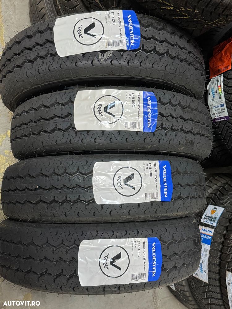 Vând 4 anvelope 17R400C vredestein noi - 1