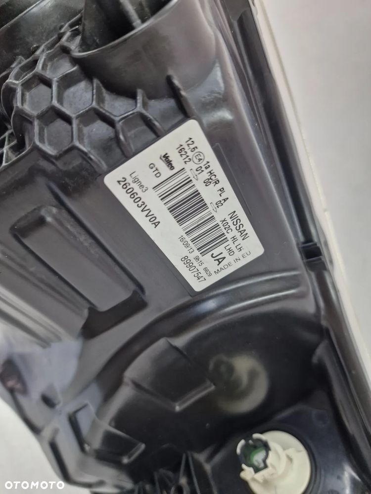 NISSAN NOTE II E12 13- LEWA LAMPA PRZEDNIA PRZÓD , NR 260603VV0A / 89907547 , NR AUKCJI LA647 - 20