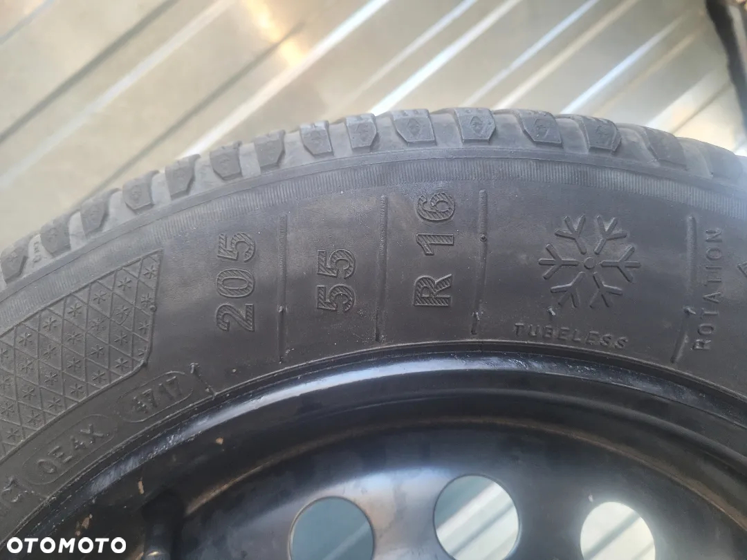 Koło zapasowe zapas 205/55/16 4x100 Renault Scenic 2 - 2