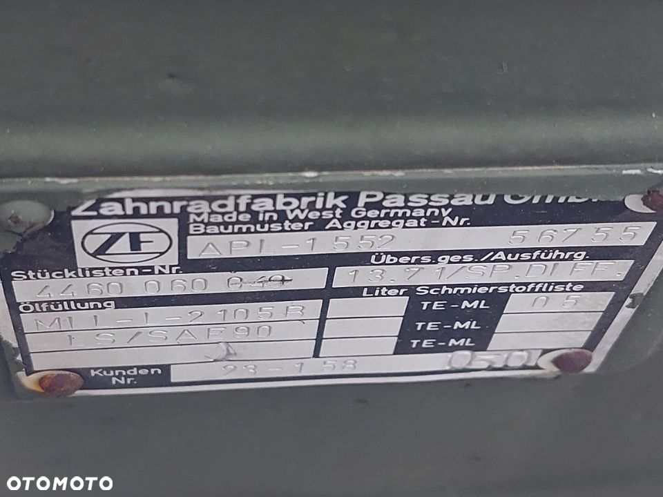 MOST ZF APL-1552 [ D-182 SZ-10 ][NAP 41415] - 2