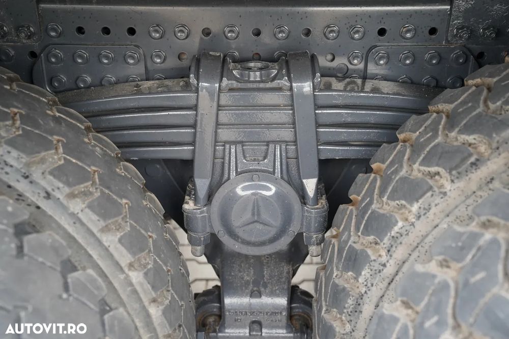 Mercedes-Benz AROCS 2636 / 6X4 / BASCULATOR / + HIAB X-HIDUO 228 E-3 HDS / TELECOMANDĂ / FURCĂ PENTRU PALEȚI / EURO 6 - 26