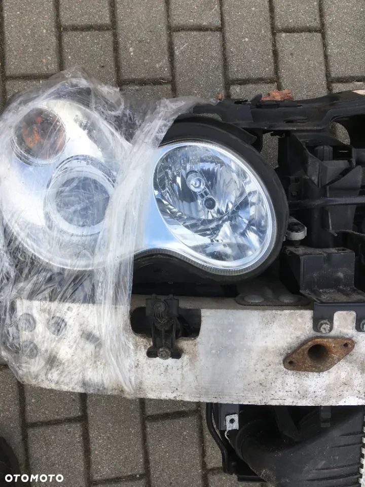 MERCEDES W203 744 LIFT AVANGARDE PRZÓD KOMPLETNY ZDERZAK MASKA BŁOTNIK XENON - 14