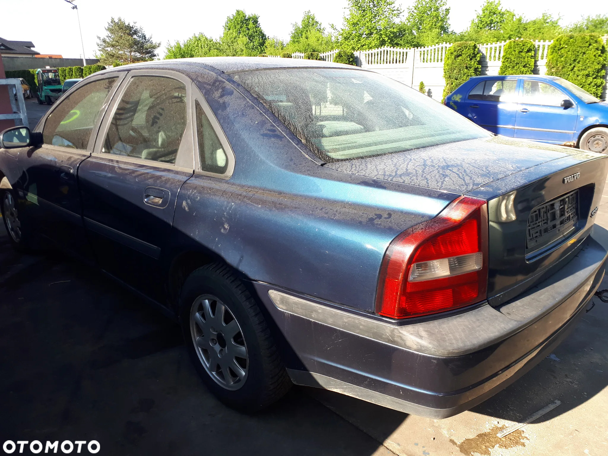 VOLVO S80 98-04 2.4 20V ZDERZAK TYŁ TYLNY 417-26 - 2