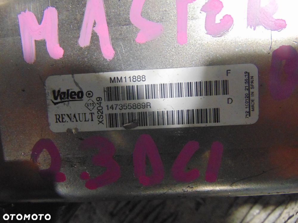 chłodnica spalin master 3 2,3 dci147355889R - 2