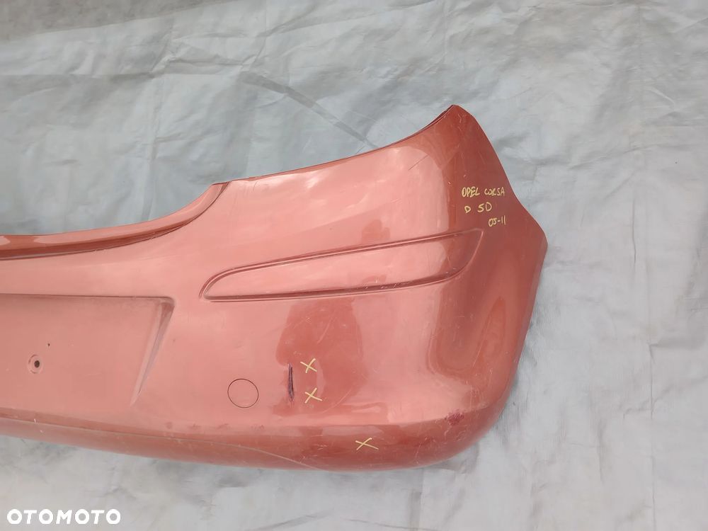 OPEL CORSA D 5D 2006-2011 ZDERZAK TYLNY TYŁ - 4