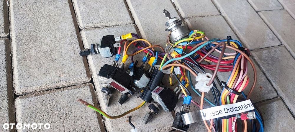 Zestaw zegarów  instalacja przełączniki do łodzi motorowej Glastron V174 - 6