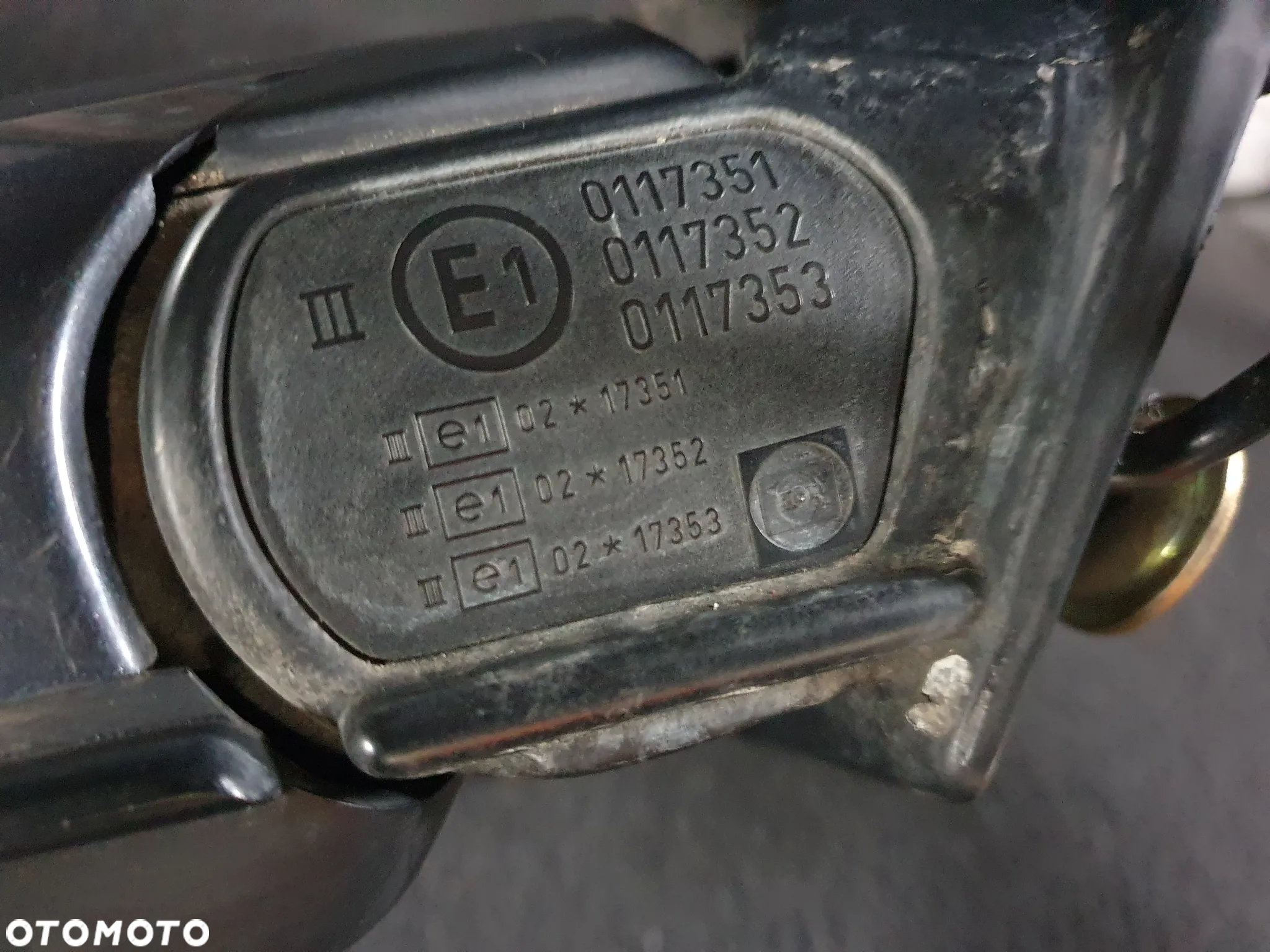 BMW E34 E36 E39 E46 LUSTERKO ZEWNĘTRZNE PRAWE ELEKTRYCZNE 4PIN E10117351 - 5