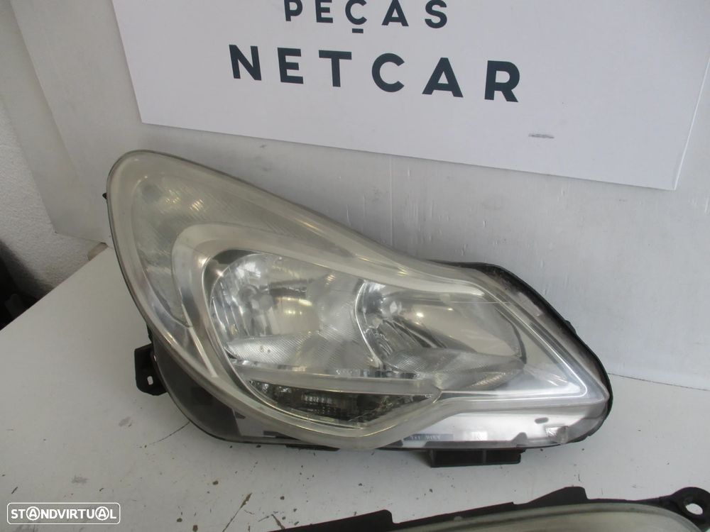 Farol optica opel Corsa D 2012 - 3