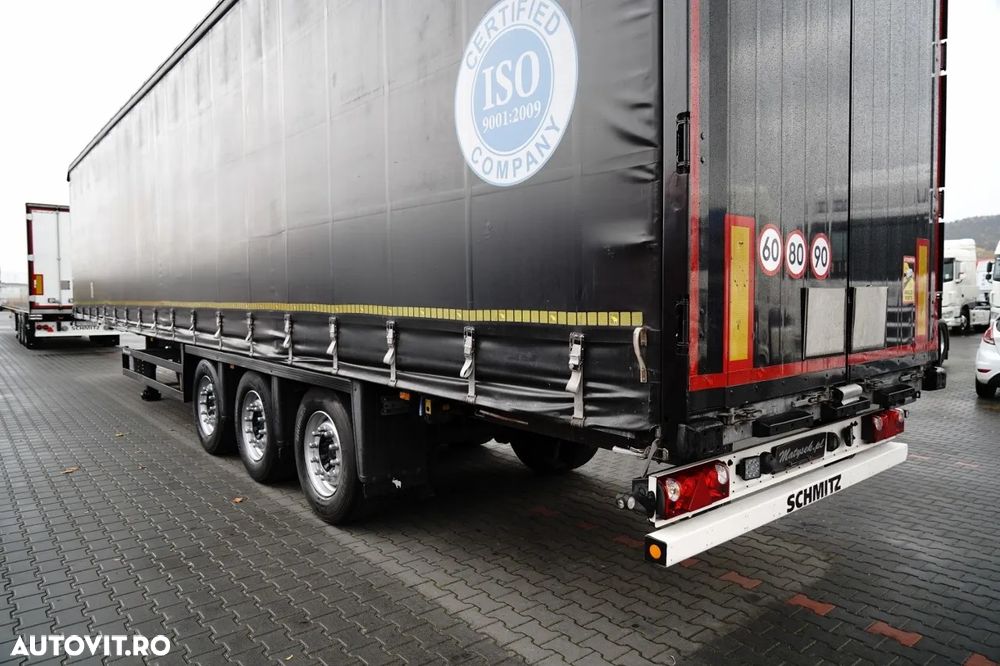 Schmitz Cargobull CORTINĂ / VARIOS / AXĂ CULISANTĂ / ACOPERIȘ CULISANT - 9
