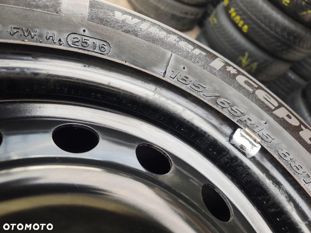 4x100 Felgi Stalowe Stal 15 Koła Zimowe Zima KIA Rio Hyundai i20 Accent Mazda DEMIO 2 SUZUKI SWIFT TOYOTA YARIS Corolla 5,5mm Legnica ALU-RAD 185/65 - 5