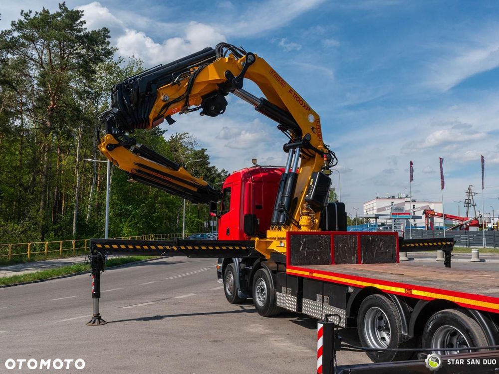 Scania R420 8x2 FASSI F1100AXP HDS Żuraw Fly Jib - 28