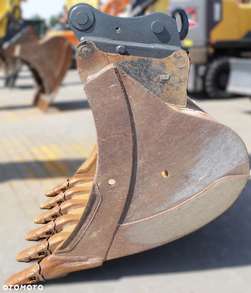 Komplet Szybozłącze OilQuick OQ70/55 i Duża Łyżka kopiąca 1.4m3 do gąsienicy CAT 320, 323, Volvo EC200 EC220, Komatsu PC210, Doosan DX225 - 7