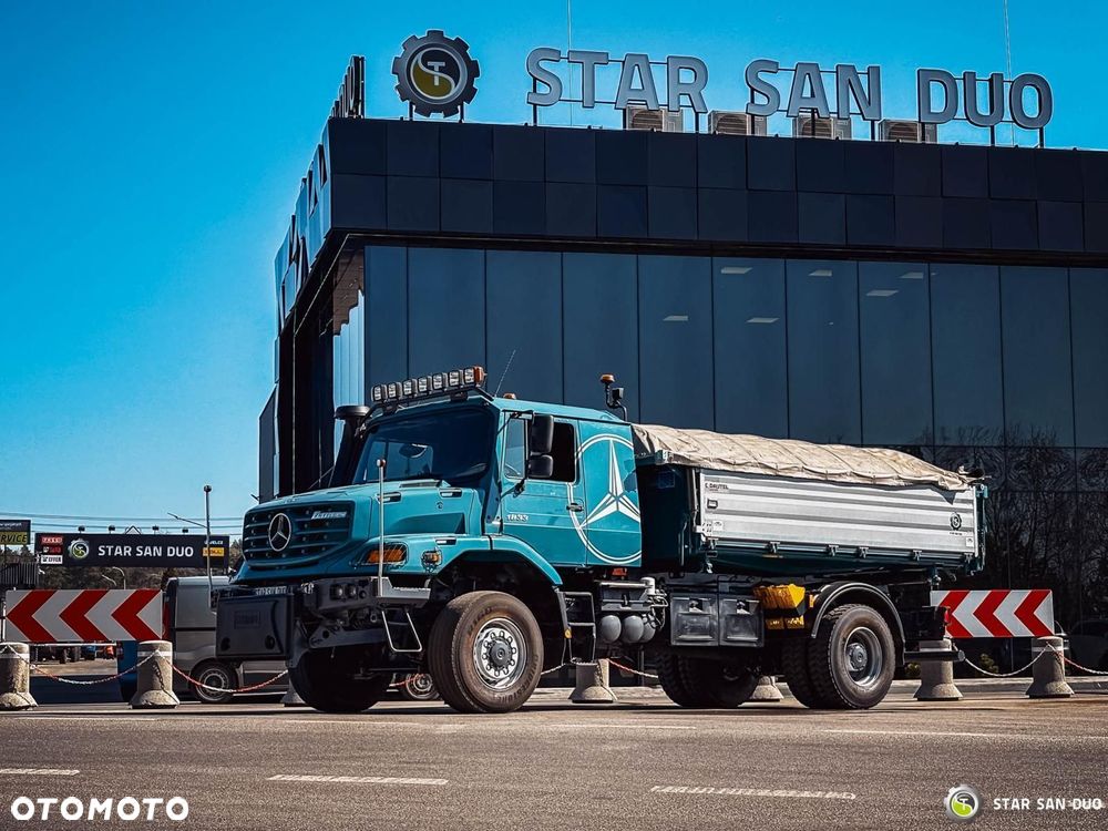 Mercedes-Benz Zetros 1833 4x4 Wywrotka Kipper Podwozie Kamper - 7