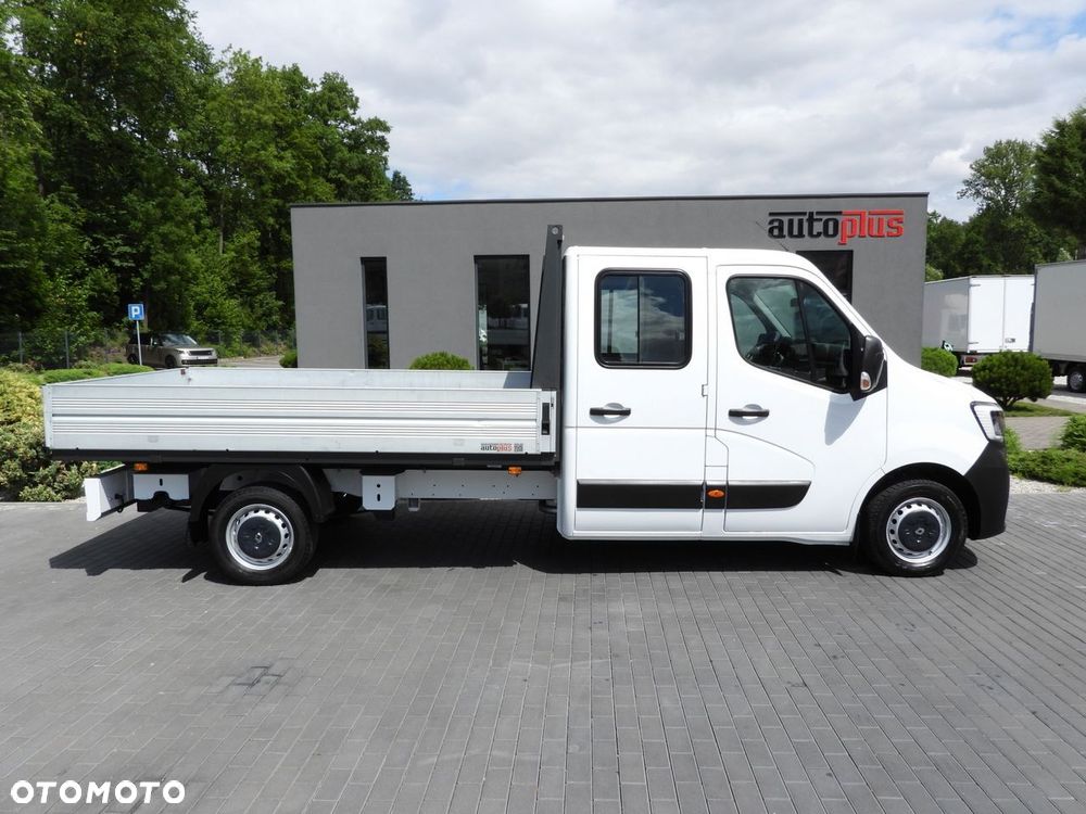 Renault MASTER SKRZYNIA PODWÓJNA KABINA DOKA 7 MIEJSC LEDY KLIMATYZACJA  135KM - 8