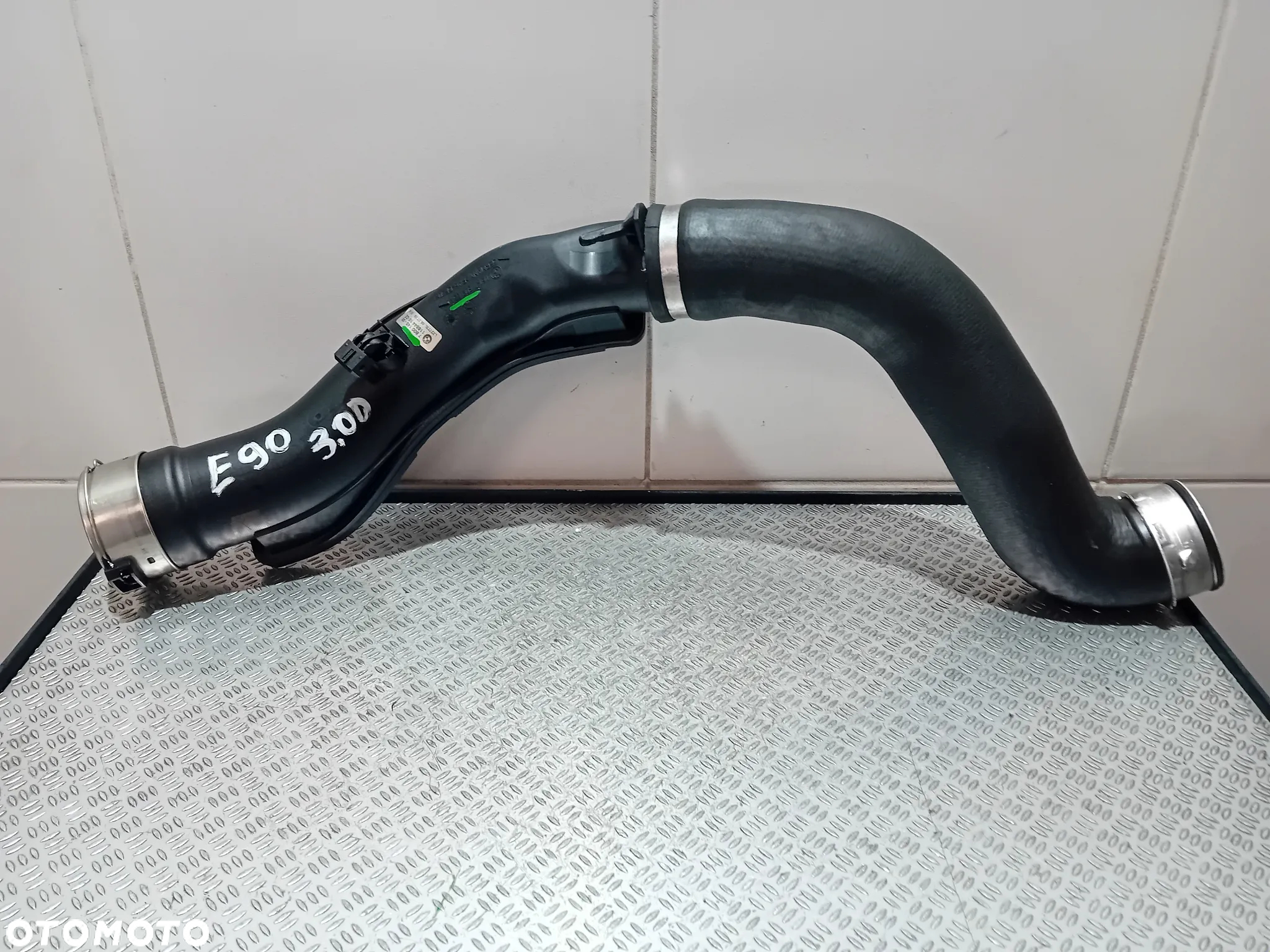 przewód wąż intercoolera 7809834 7800145 BMW E90 3.0 D - 4