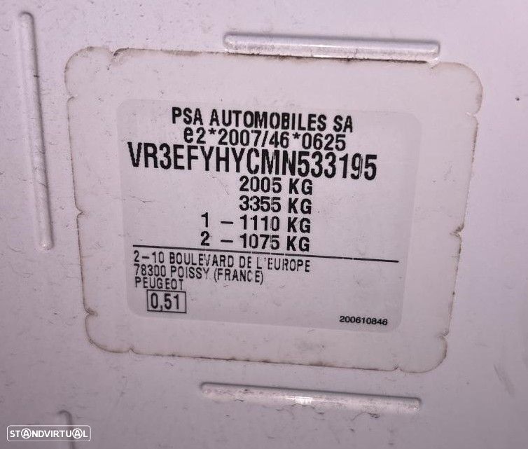 Peugeot PARTNER 1.5 BLUEHDI 102 CV - 3 LUGARES - IVA DEDUTIVEL - 40