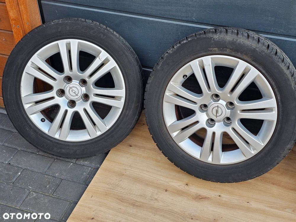 KOŁA FELGI ALUMINIOWE OPONY WIELOSEZONOWE OPEL VECTRA ASTRA ZAFIRA SIGNUM 16 CALI 5x110 ET39 205/55/16 - 3