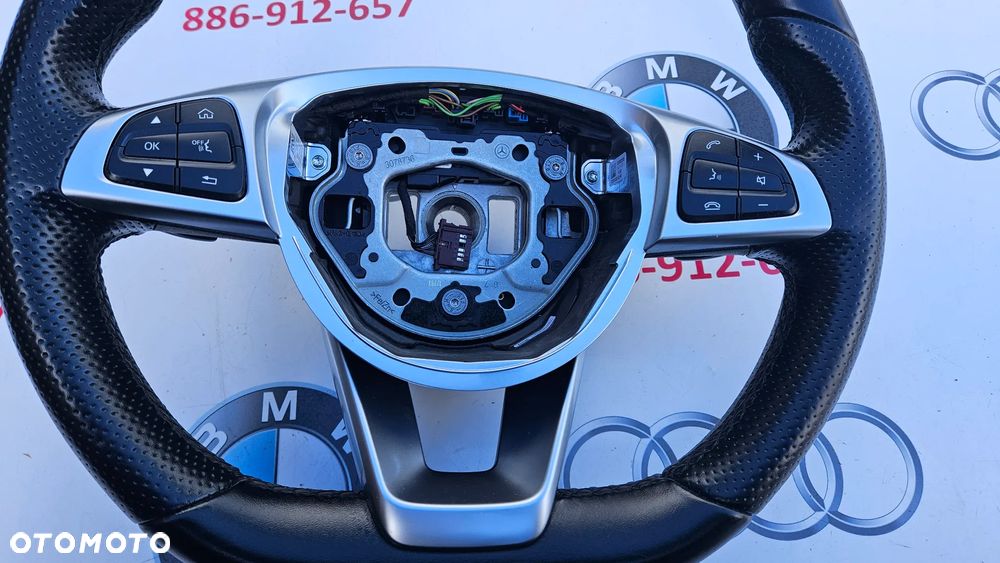 Mercedes GLC W253 X253 Kierownica AMG Łopatki A0004604003 Poduszka kierownicy Airbag IDEALNA - 16