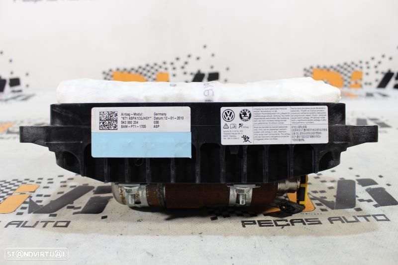 Airbag De Passageiro Volkswagen Golf Vi (5K1)  5K0880204 / 5K0 880 204 - 8