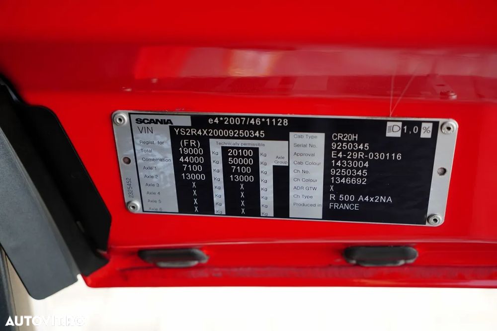 Scania R 500 / SISTEM HIDRAULIC / RETARDER / - 36
