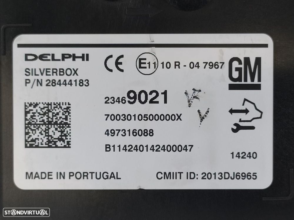 SISTEMA NAVEGAÇÃO GPS OPEL INSIGNIA A 2015 -23469021 - 4