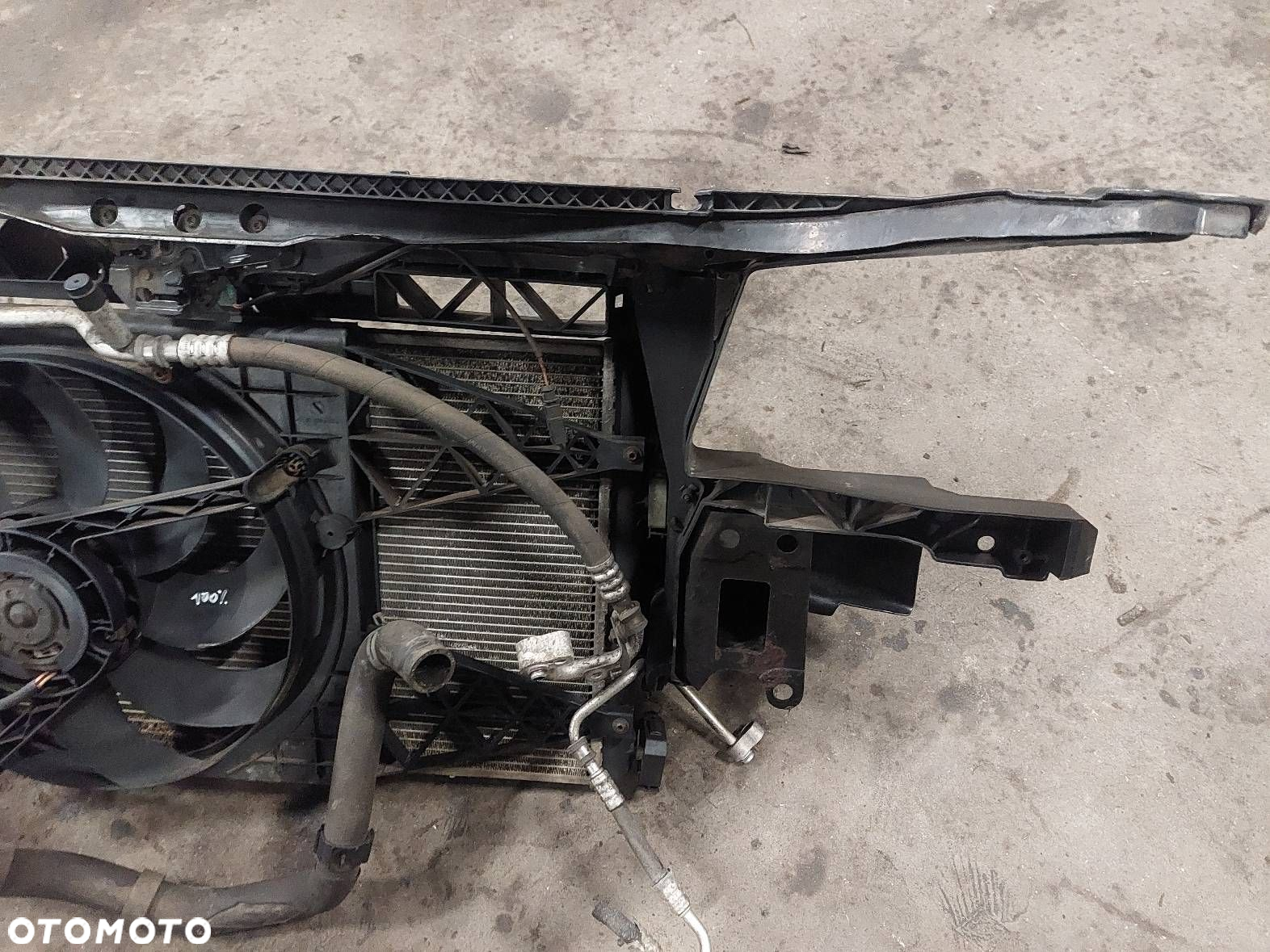 PAS PRZEDNI WZMOCNIENIE CZOŁOWE KOMPLET CHŁODNIC POLO IV LIFT 1.9 TDI - 6