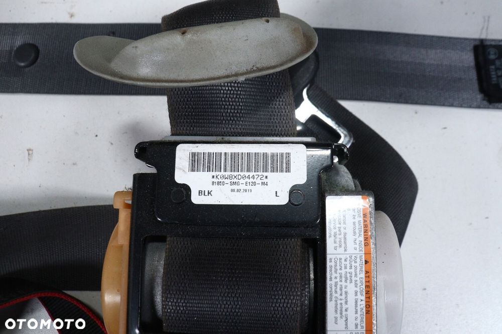 Deska Konsola Honda Civic VIII UFO Airbag Pasy 06-11 ORYGINAŁ DEMONTAŻ - 6