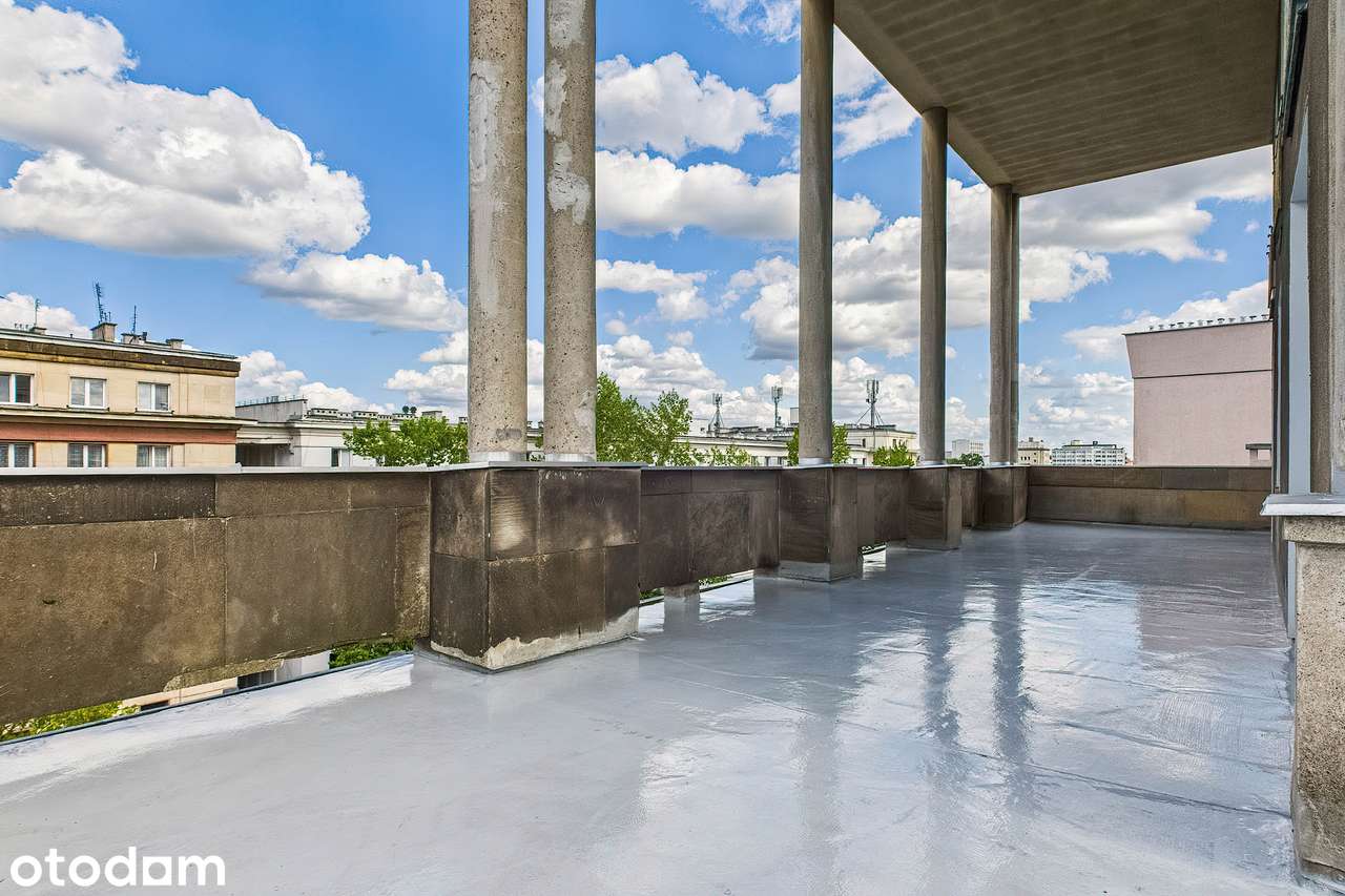 PRAGA Plac Hallera | 2 pokoje + kuchnia | Taras 75m2