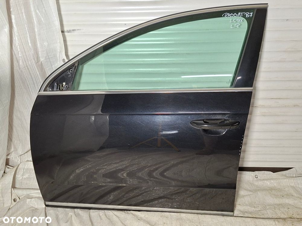 VW PASSAT B7 3AA kombi drzwi lewe przód tył przednie tylnie czarny LC9X - 2