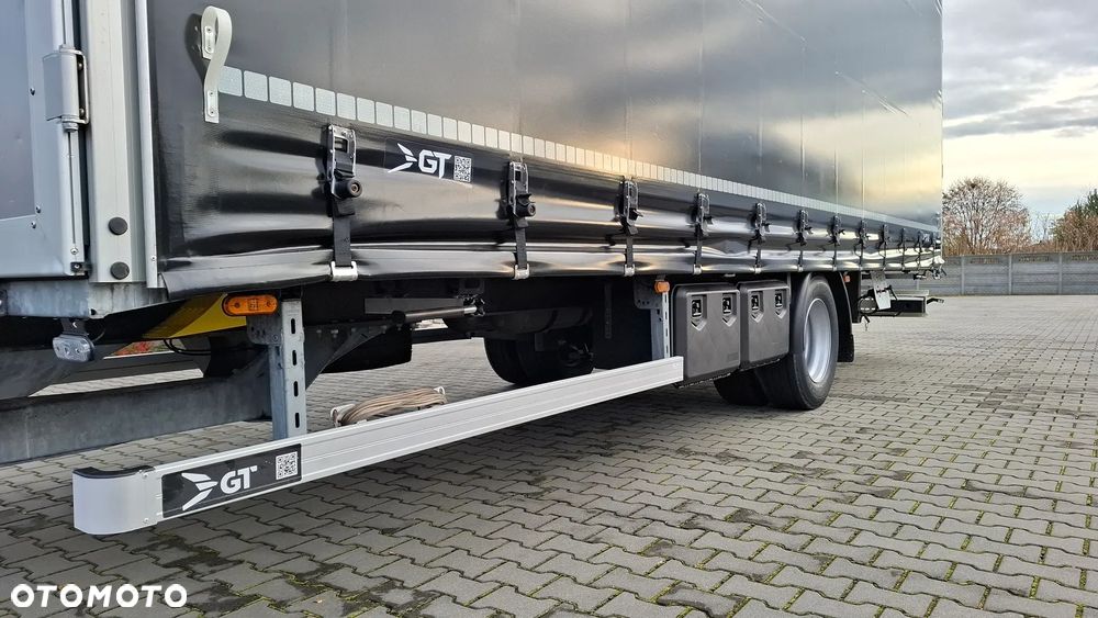 Gniotpol G4080 / Tandem 7,70m / Dmc 11000 kg / Przejazdowa / Podnoszony dach / - 8