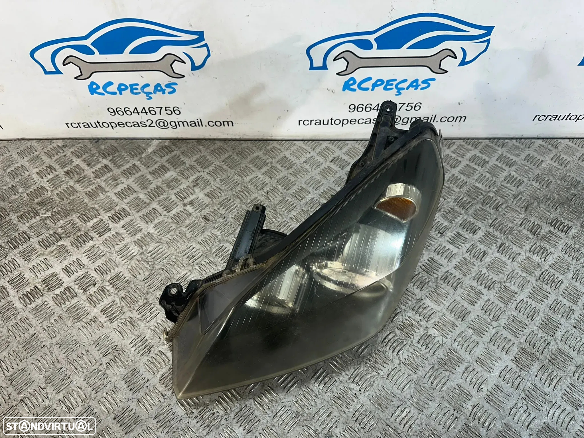 Otica Farol Frente Frontal Esquerdo Original Opel Astra H 1LG270370-03 2004 - 2010 - 5