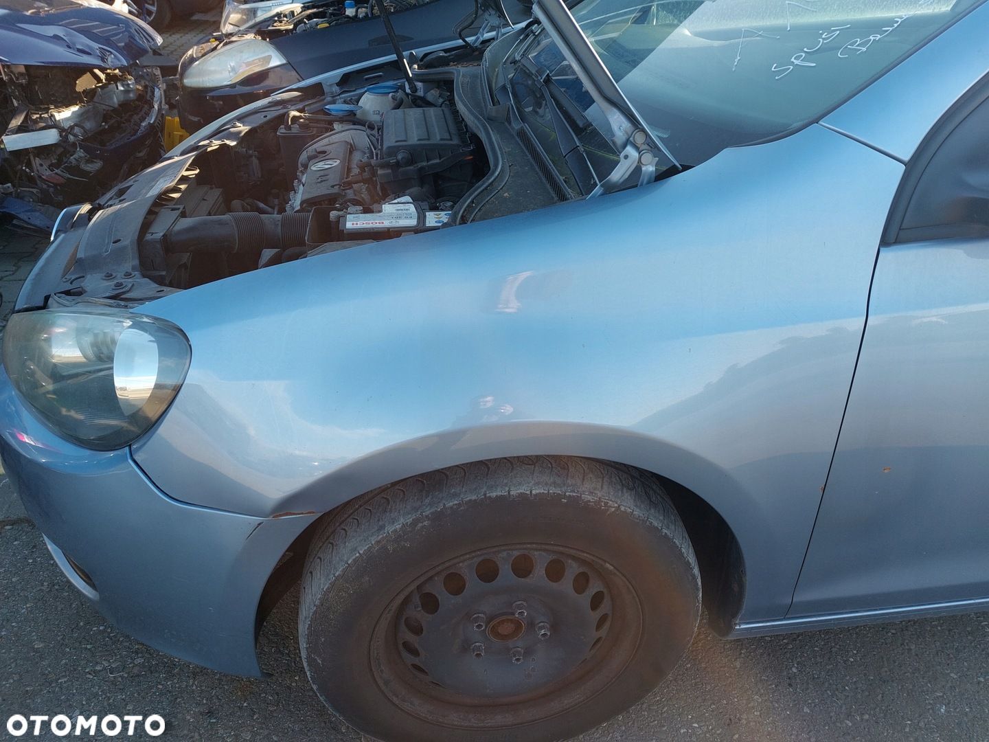 VW Golf VI 6 HB błotnik przedni lewy LA5Q - 1
