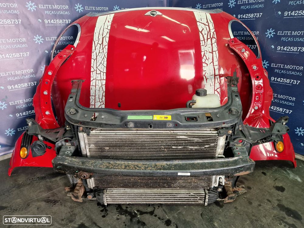 Frente completa usada MINI ONE D R56 capot parachoques oticas guardalamas R55 R57 - 8
