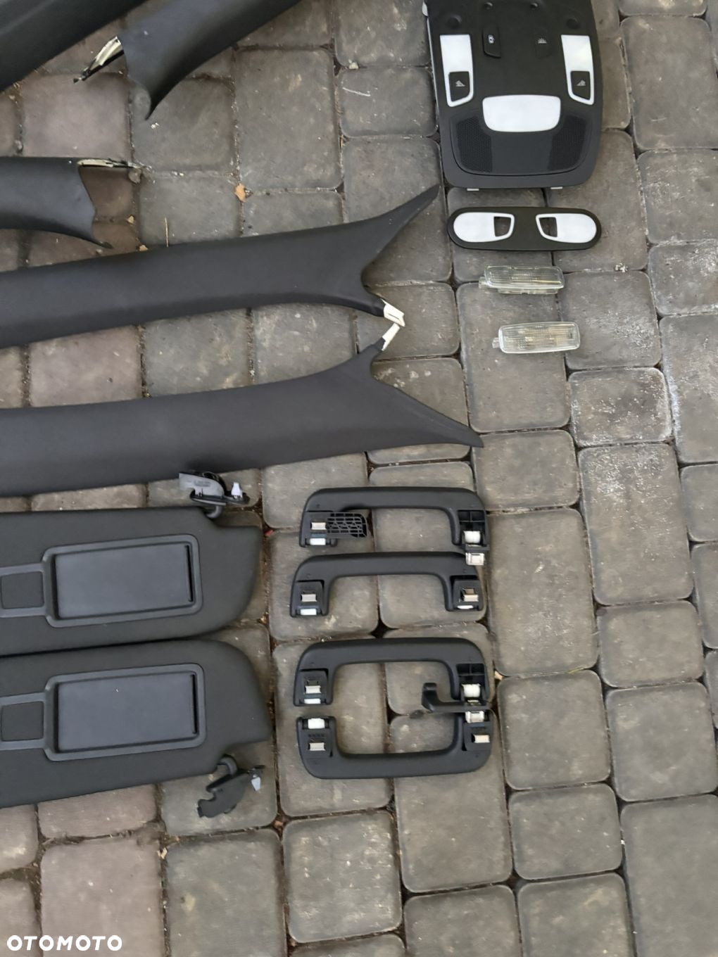 Podsufitka czarna  sufit s-line sedan kompletna Audi A6 C7 - 5