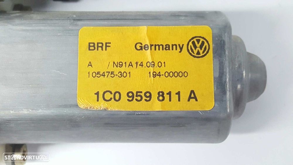 MOTOR ELEVADOR TRASEIRO ESQUERDO VOLKSWAGEN BORA BERLINA (1J2) CONCEPTLINE - 4